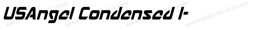 USAngel Condensed I字体转换